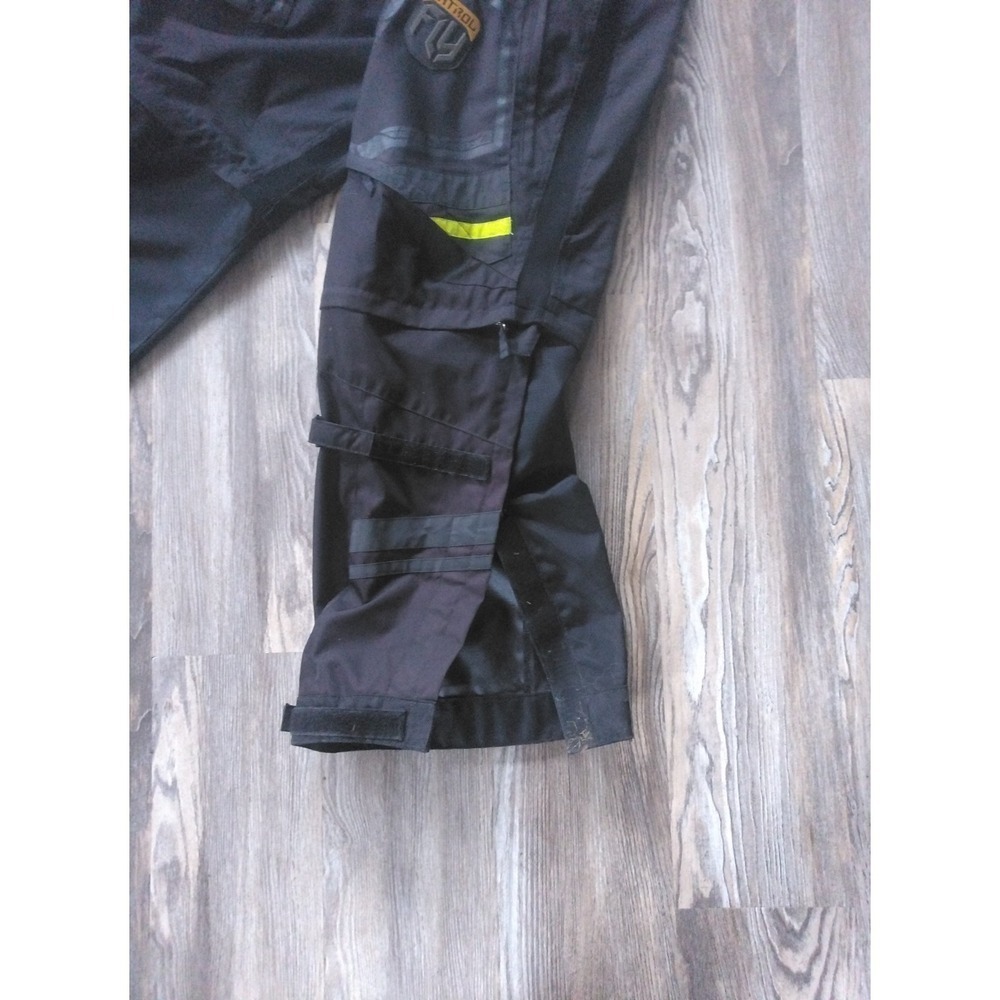 Size 48 Fly Racing Patrol Over-Boot convertible motorcycle Riding Pants - Picture 4 of 7